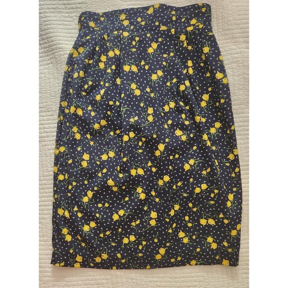 Vintage 80's Ports International Tulip Skirt Size 6 US - Picture 3 of 3